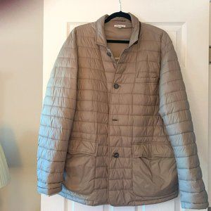 Peter Millar XL Tan Quilted Jacket